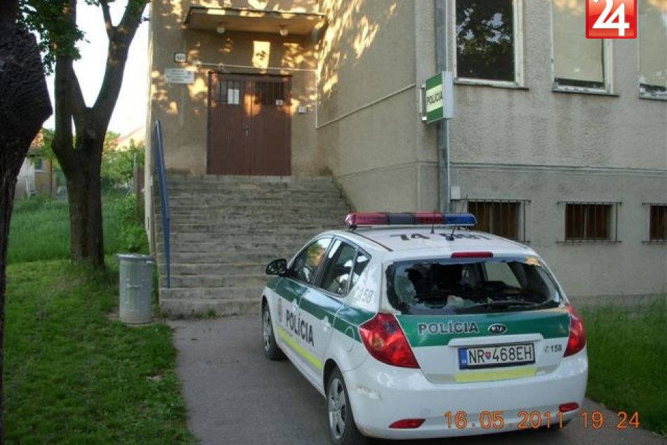 Mocenok_rozbite_policauto